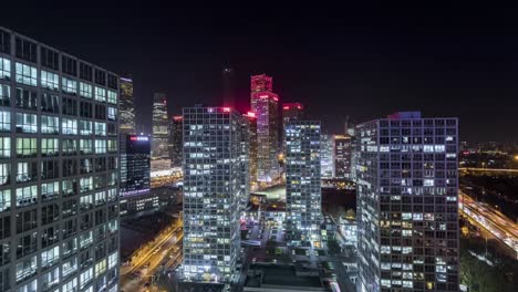 Beijing-CBD-office-building-time-lapse