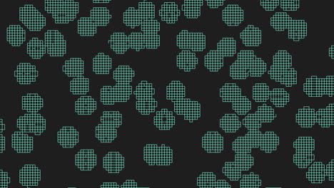 Green-geometric-circles-in-random-style-on-black-gradient