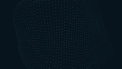 Motion-dots-in-abstract-shape-in-black-space