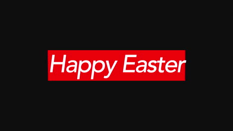 Happy-Easter-with-red-stripe-on-black-modern-gradient