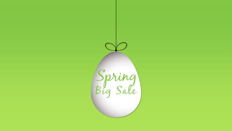 Spring-Big-Sale-with-easter-egg-on-green-gradient