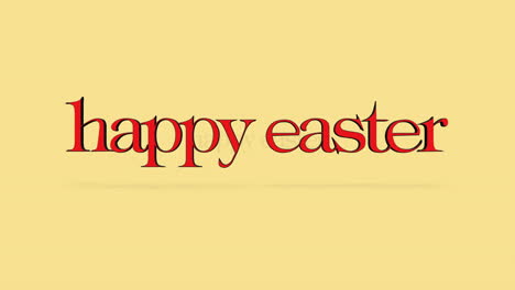 Rodando-Feliz-Texto-De-Pascua-En-Color-Degradado-Amarillo