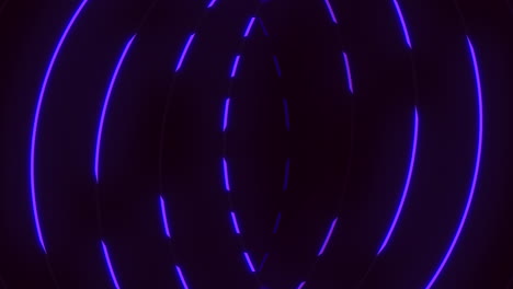 Zufälliges-Neonviolettes-Linienmuster