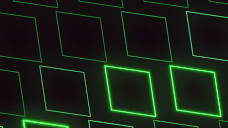 Nightclub-diamond-pattern-with-neon-green-light,