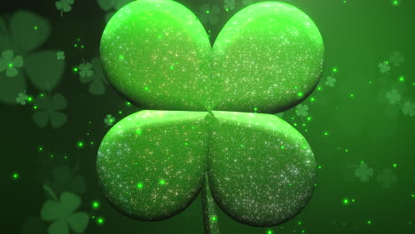 Candy-and-fashion-shamrocks-with-fly-glitters-on-green-gradient