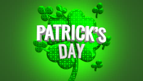 Patrick-Day-with-candy-shamrocks-pattern-on-green-gradient