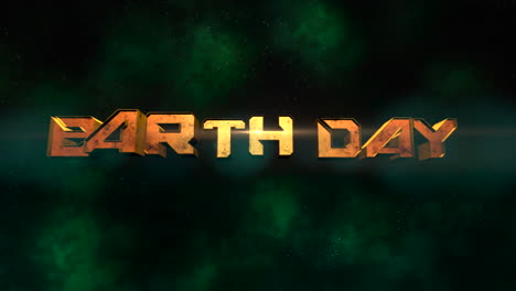 Earth-Day-with-dark-green-dramatic-sky-in-galaxy