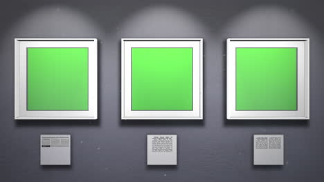 Hall-of-art-museum-with-frame-for-picture-and-photos-with-mock-up-screen-frame