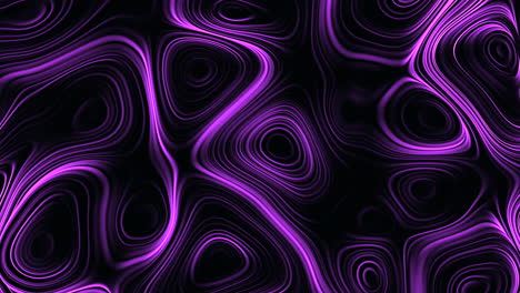 Ondas-Púrpuras-Que-Fluyen-Y-Círculos-De-Vórtice-En-Gradiente-Negro-1