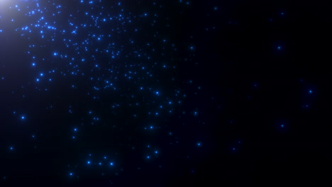 Filmische-Blaue-Sternenfelder-Und-Fliegenglitzer-In-Galaxy-4