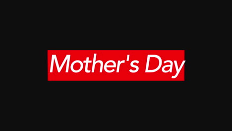 Mothers-Day-text-on-red-stripe-and-fashion-black-gradient