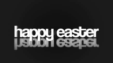 Rolling-Happy-Easter-text-on-black-gradient
