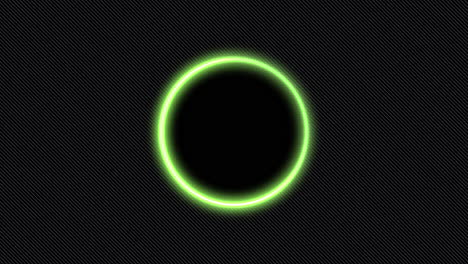 Neongrüner-Kreis-Auf-Schwarzem-Farbverlauf