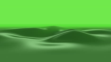 Liquid-and-gradient-green-waves