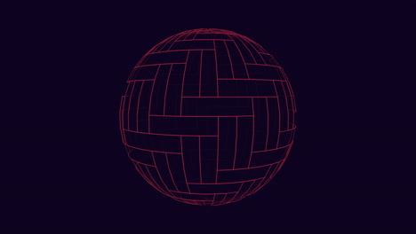 Futuristic-sphere-from-neon-lines-on-black-gradient