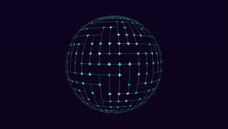 Futuristic-sphere-from-neon-lines-and-crosses-on-black-gradient