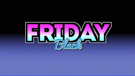 Black-Friday-text-with-purple-lines-on-dark-space