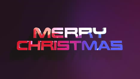 Texto-De-Feliz-Navidad-De-Acero-En-Color-Degradado-Oscuro-Púrpura