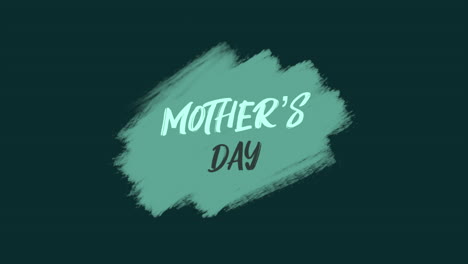 Mothers-Day-with-green-art-brushes-on-black-gradient