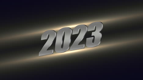 2023-Años-Con-Líneas-Doradas-Y-Brillos-En-Degradado-Negro