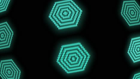 Geometrisches-Sechseckmuster-Mit-LED-Licht-Im-Club-Stil