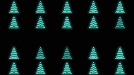 Christmas-trees-pattern-with-pulsing-neon-green-led-light-3