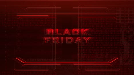 Black-Friday-on-computer-screen-with-numbers-and-grid