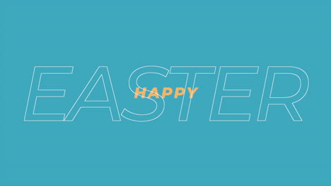 Happy-Easter-text-on-fashion-blue-gradient