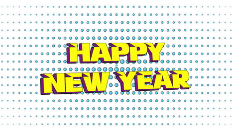 Happy-New-Year-on-memphis-pattern-with-gradient-dots-pattern