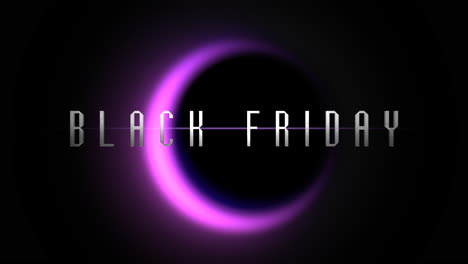 Black-Friday-with-purple-light-of-moon-in-galaxy