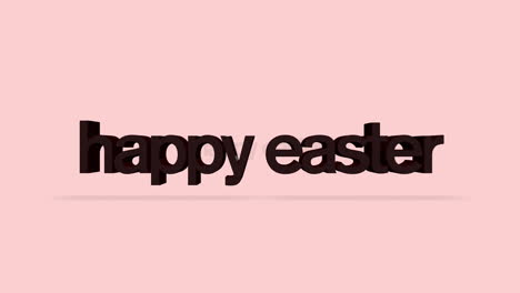 Rolling-Happy-Easter-text-on-pink-gradient