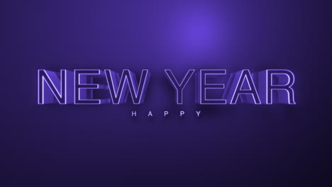 Texto-De-Feliz-Año-Nuevo-Monocromático-Oscuro-En-Degradado-Púrpura-2