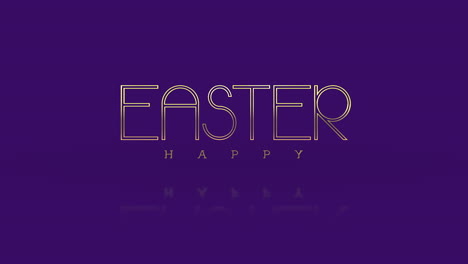 Elegance-and-fashion-Happy-Easter-text-on-purple-gradient