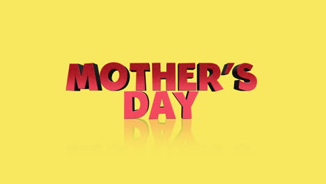 Cartoon-red-Mothers-Day-text-on-yellow-gradient