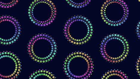 Neon-circles-pattern-with-rainbow-and-random-dots-on-black-gradient-4