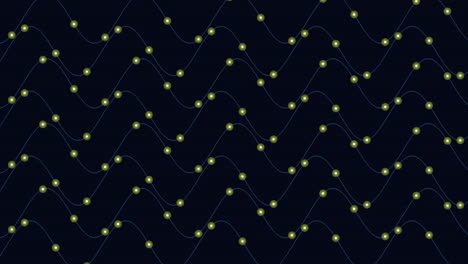 Connection-and-elegance-waves-pattern-with-neon-sparkles-on-black-gradient