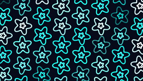 Gradient-stars-pattern-with-neon-effect