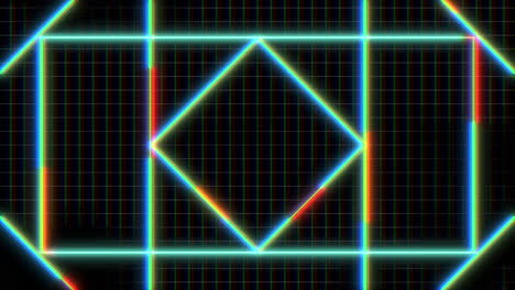 Digital-screen-with-neon-geometric-lines-and-glitch-effect