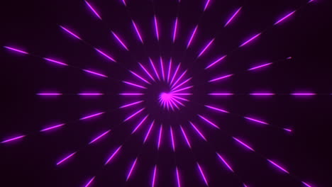 Spiralförmige-Neonrosa-Linien-Auf-Schwarzem-Farbverlauf