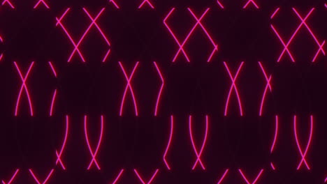 Pulse-trace-neon-red-lines-pattern-on-black-gradient