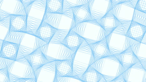 Líneas-Azules-Conectadas-En-Cuadrados-Geométricos-Sin-Costuras-En-Degradado-Blanco