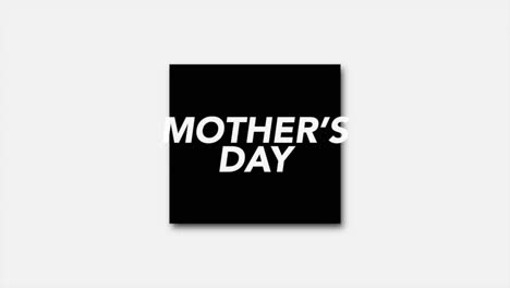Mothers-Day-text-in-black-frame-on-fashion-white-gradient