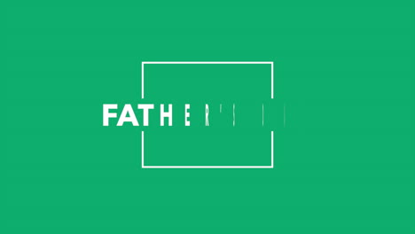 Vatertagstext-Im-Rahmen-Auf-Grünem-Modeverlauf