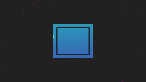 Merry-XMAS-with-blue-square-on-black-gradient