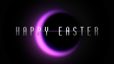 Happy-Easter-text-with-purple-moon-in-galaxy