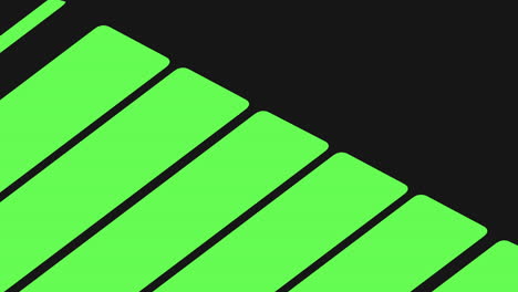 Patrón-Geométrico-De-Rayas-Verdes-En-Degradado-Negro