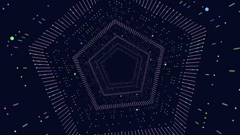 Futuristic-hexagons-with-neon-dots-and-lines-in-vertigo-on-dark-gradient