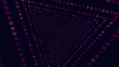 Vortex-triangle-shapes-with-neon-dots-on-dark-gradient