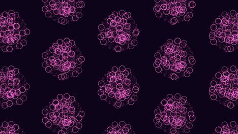 Repeat-futuristic-spheres-pattern-with-rings-and-lines-on-black-gradient
