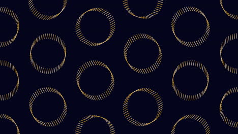 Repeat-neon-futuristic-circles-pattern-with-rainbow-lines-on-black-gradient